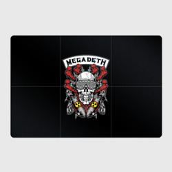 Магнитный плакат 3Х2 Megadeth - ядерный череп