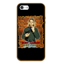 Чехол для iPhone 5/5S матовый Kurt Cobain 1967 - 1994