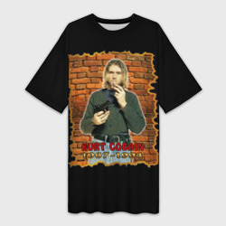 Платье-футболка 3D Kurt Cobain 1967 - 1994