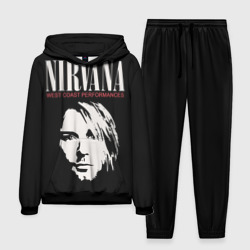 Мужской костюм с толстовкой 3D Nirvana - Kurt Cobain