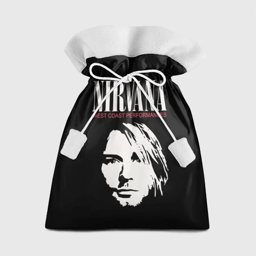 Подарочный 3D мешок Nirvana - Kurt Cobain