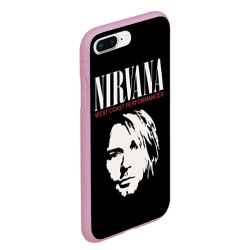 Чехол для iPhone 7Plus/8 Plus матовый Nirvana - Kurt Cobain - фото 2