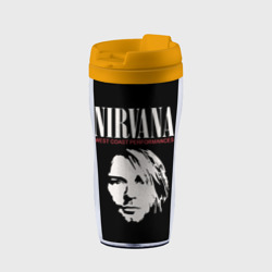 Термокружка-непроливайка Nirvana - Kurt Cobain
