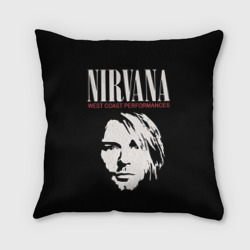 Подушка 3D Nirvana - Kurt Cobain