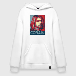 Худи SuperOversize хлопок Nirvana - Kurt Cobain