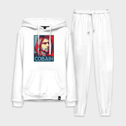 Мужской костюм хлопок с толстовкой Nirvana - Kurt Cobain