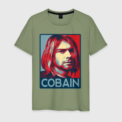 Мужская футболка хлопок Nirvana - Kurt Cobain