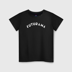 Светящаяся детская футболка Futurama: лого