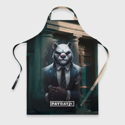 Фартук 3D Payday 3 white bear