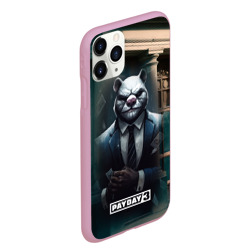 Чехол для iPhone 11 Pro Max матовый Payday 3 white bear - фото 2