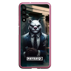 Чехол для Honor 20 Payday 3 white bear