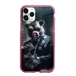 Чехол для iPhone 11 Pro Max матовый Payday 3 Animal mask