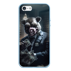 Чехол для iPhone 5/5S матовый Payday 3 Animal mask