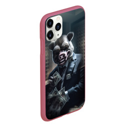 Чехол для iPhone 11 Pro Max матовый Payday 3 Animal mask - фото 2