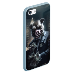 Чехол для iPhone 5/5S матовый Payday 3 Animal mask - фото 2