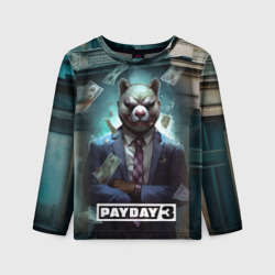 Детский лонгслив 3D Payday      3 bear