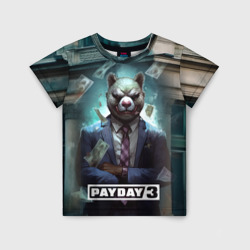 Детская футболка 3D Payday      3 bear