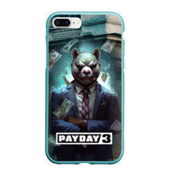 Чехол для iPhone 7Plus/8 Plus матовый Payday      3 bear