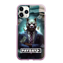 Чехол для iPhone 11 Pro Max матовый Payday      3 bear