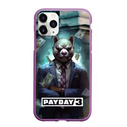 Чехол для iPhone 11 Pro Max матовый Payday      3 bear