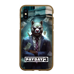 Чехол для iPhone XS Max матовый Payday      3 bear