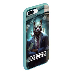 Чехол для iPhone 7Plus/8 Plus матовый Payday      3 bear - фото 2