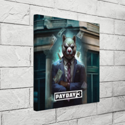 Холст квадратный Payday      3 bear - фото 2