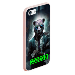 Чехол для iPhone 5/5S матовый Payday 3 bear - фото 2