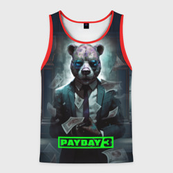 Мужская майка 3D Payday 3 bear