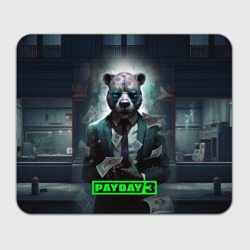 Прямоугольный коврик для мышки Payday 3 bear