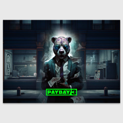 Поздравительная открытка Payday 3 bear