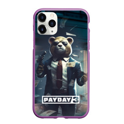 Чехол для iPhone 11 Pro Max матовый Payday  3  bear