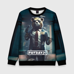 Детский свитшот 3D Payday 3 bear