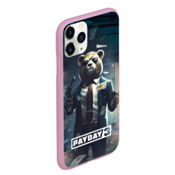 Чехол для iPhone 11 Pro Max матовый Payday  3  bear - фото 2