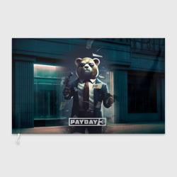 Флаг 3D Payday  3  bear