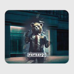 Прямоугольный коврик для мышки Payday  3  bear