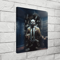 Холст квадратный Payday 3 animal  mask - фото 2