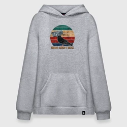 Худи SuperOversize хлопок Birds Arent Real