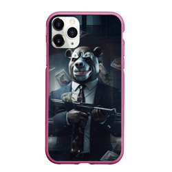 Чехол для iPhone 11 Pro Max матовый Payday   3 bear