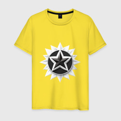 Мужская футболка хлопок Звезда солнце