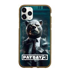 Чехол для iPhone 11 Pro Max матовый Payday 3  bear