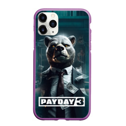 Чехол для iPhone 11 Pro Max матовый Payday 3  bear