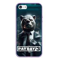 Чехол для iPhone 5/5S матовый Payday 3  bear