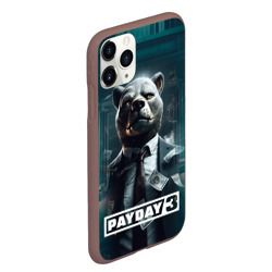 Чехол для iPhone 11 Pro Max матовый Payday 3  bear - фото 2