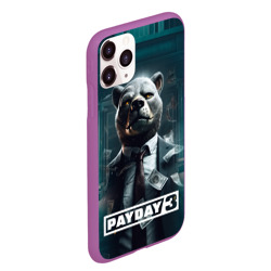 Чехол для iPhone 11 Pro Max матовый Payday 3  bear - фото 2