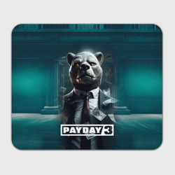 Прямоугольный коврик для мышки Payday 3  bear