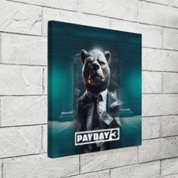 Холст квадратный Payday 3  bear - фото 2