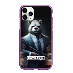 Чехол для iPhone 11 Pro Max матовый Payday3 bear