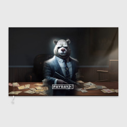 Флаг 3D Payday3 bear