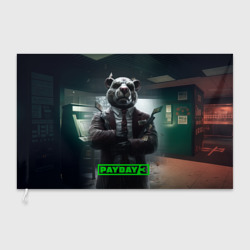 Флаг 3D Payday 3 dog